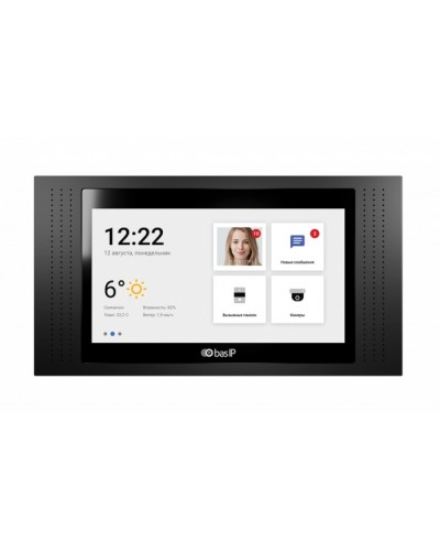 IP-видеодомофон BAS-IP AT-07L BLACK в Дзержинске Вызывные IP панели Pintop.ru