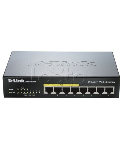 Коммутатор D-Link DGS-1008P/E1A в Дзержинске Коммутаторы Pintop.ru