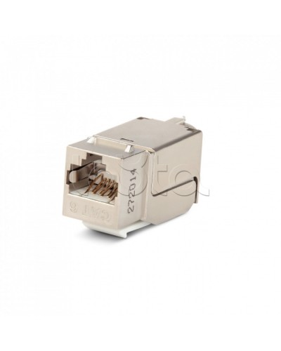 Вставка формата Keystone Jack Hyperline (KJ9-8P8C-C6-90-WH) в Дзержинске Кроссы оптические Pintop.ru