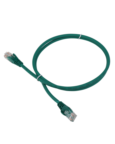 Патч-корд LANMASTER LSZH UTP кат.5e, 0.3 м, зеленый LANMASTER LAN-PC45/U5E-0.3-GN в Дзержинске Патчкорды (медные) Pintop.ru
