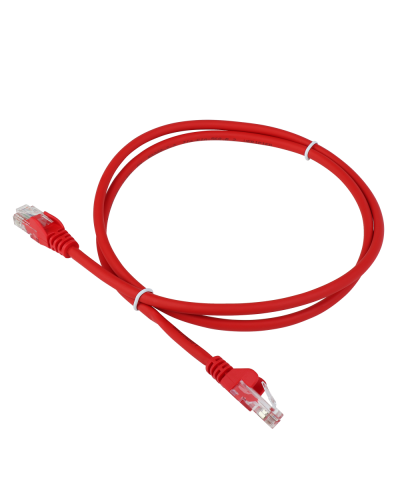 Патч-корд LANMASTER LSZH UTP кат.5e, 0.3 м, красный LANMASTER LAN-PC45/U5E-0.3-RD в Дзержинске Патчкорды (медные) Pintop.ru