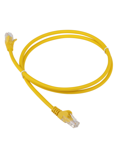 Патч-корд LANMASTER LSZH UTP кат.5e, 0.3 м, желтый LANMASTER LAN-PC45/U5E-0.3-YL в Дзержинске Патчкорды (медные) Pintop.ru